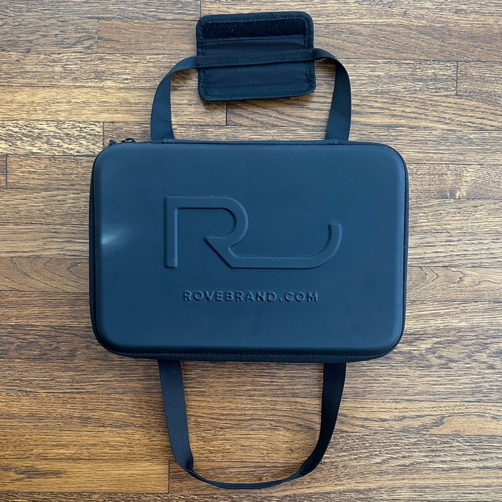 Black Hard Case with Straps